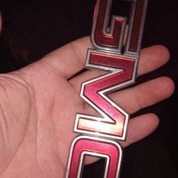 Original Factory Gmc Body Badge