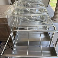 Hospital Bed Cart For Infant Newborn