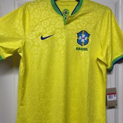 Brazil 2022 World Cup Jersey Size Large