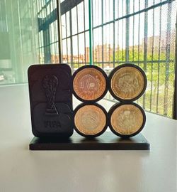 World cup coins monedas del mundial