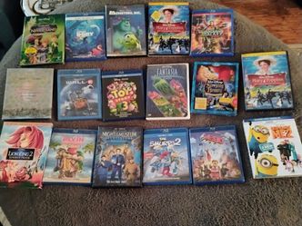 Lot of 16 Kids DVD's
