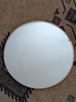 Metal Gold Mirror