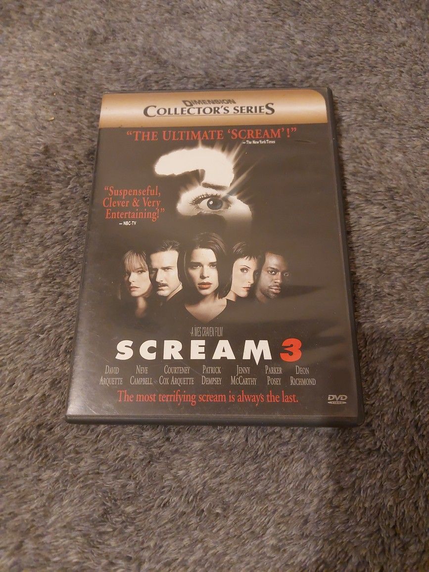 SCREAM 3 DVD