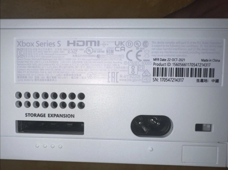 X Box Series S Slightly Used