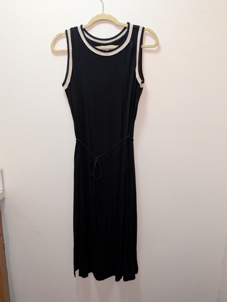 Black Bodycon Midi Dress