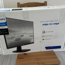 Computer Monitor, Philips V Line 27” LCD Monitor