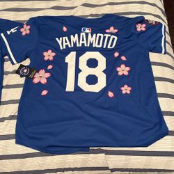 New Jersey’s  Blue Large And  XL  Yamamoto 2025 World Series $80 Each 