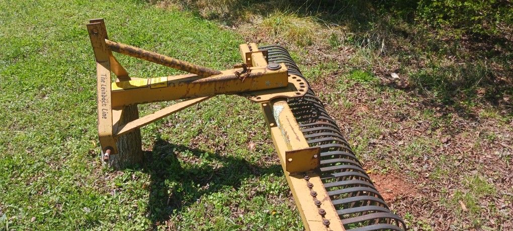 5 Foot Scraper And  6 Foot Rock Rake