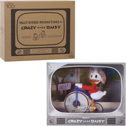 Disney 100 Years of Wonder Walt Disney Presents “Crazy Over Daisy” Donald Duck Collectible Plush Stuffed Animal