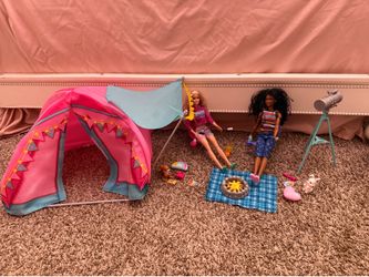 Barbie Girls campout