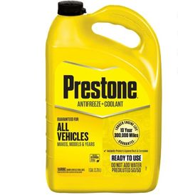 Prestone All Vehicles Antifreeze+Coolant 