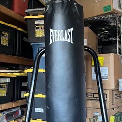 Everlast Punching Bag And Stand 