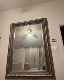 Oversized wall mirror
