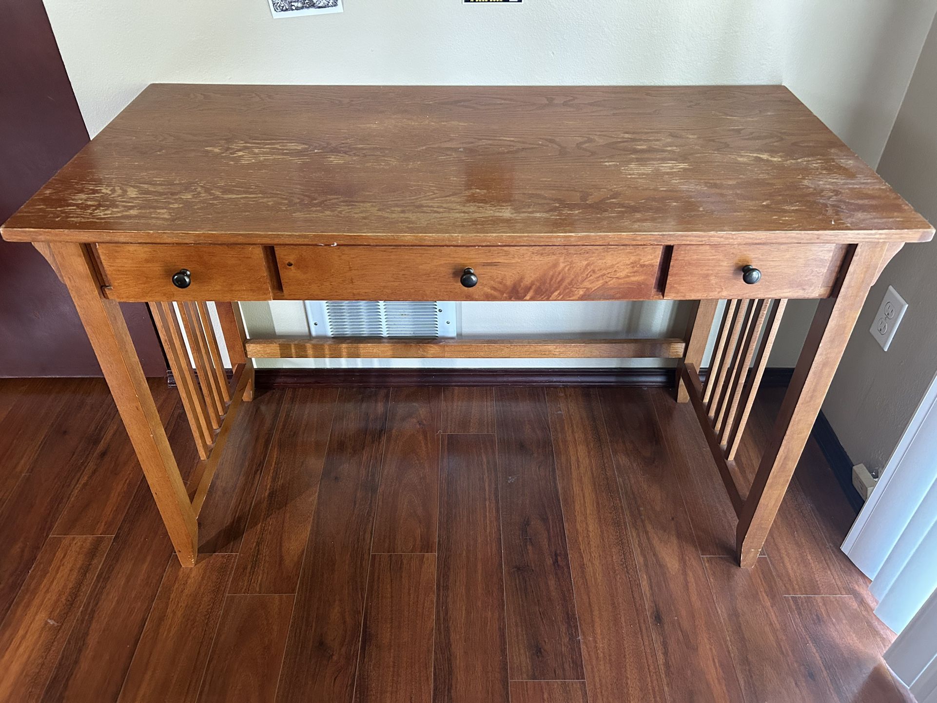 Vintage Wood Desk