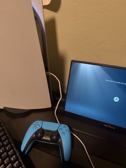 Ps5 disc edition, new controller, monitor