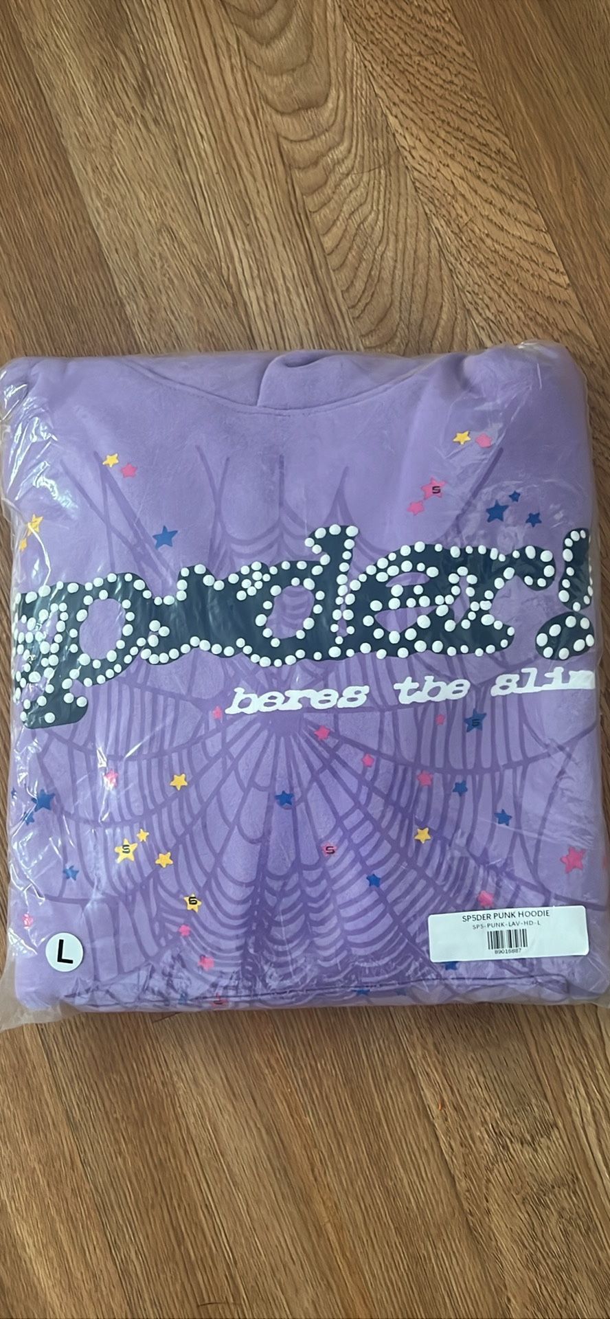 purple sp5der punk hoodie 1:1