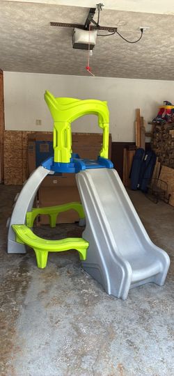 Step 2  Castle Top Mountain Climber Slide