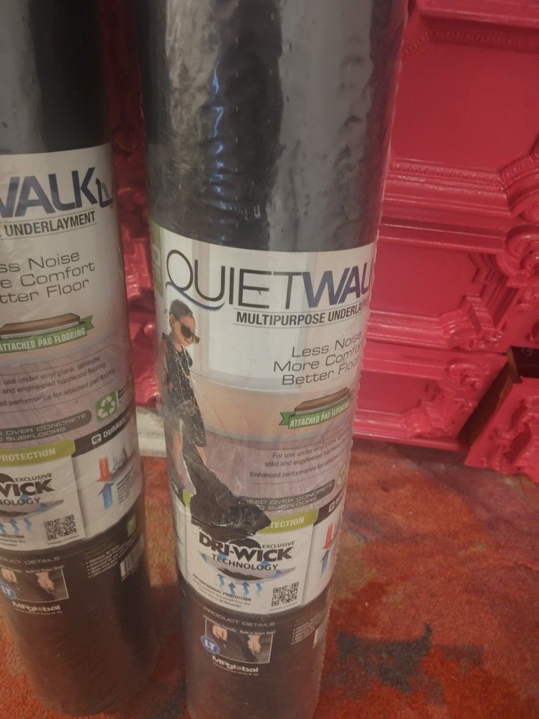 New Quiet Walk Underlayment 2 Rolls