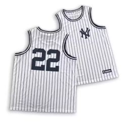 NY Yankees Juan Soto Basketball Jersey