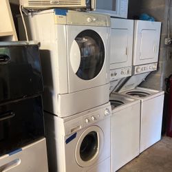 Stackable, Washer And Dryer, Front Load And Regular