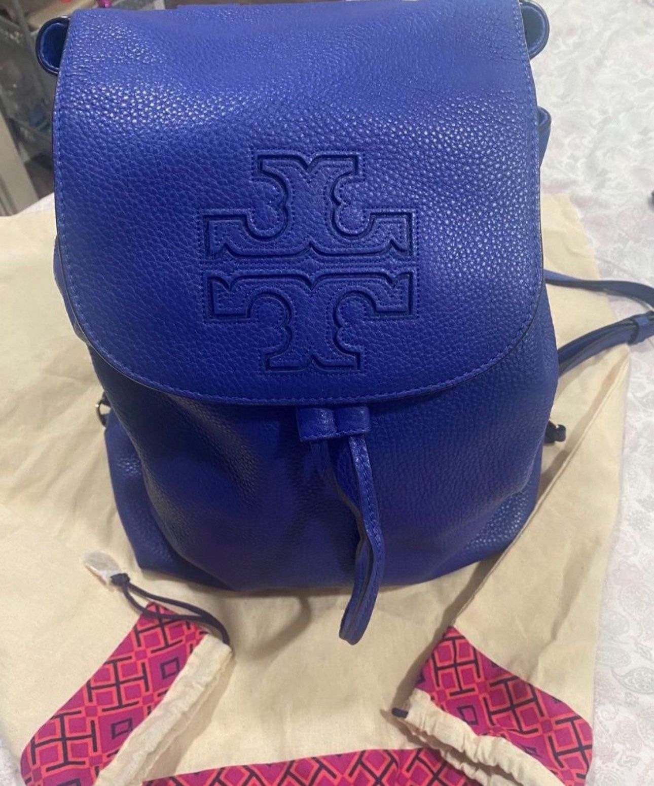 Tory Burch Leather Backpack
