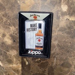 Zippo Jim Beam Bourbon Bottle Lighter Brand New In-Box