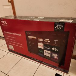 Brand New 43 Inch Smart Tv Never Opened Or Used For Sale