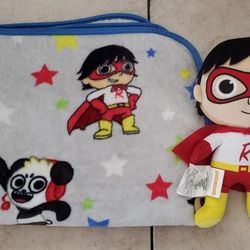 Ryan's World Blanket & Plush 