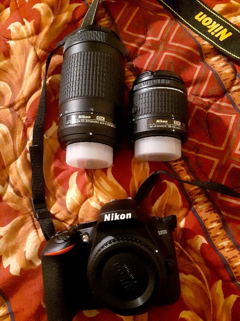 Nikon dslr camera + 64g memory card