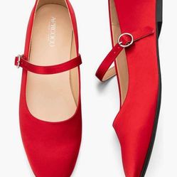 Women's Mary Jane Ballet Flats Square Toe Ankle Strap Comfort Dressy Classic for Women Women Shoes Flats for Women. Size 8.5