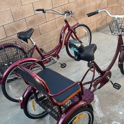 2 Adulto Tricycles  $280 Each 