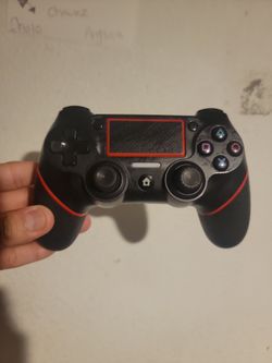 PS4 Wireless Controller Black and Red
