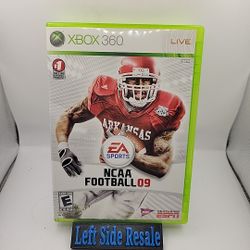 NCAA Football 09 ( Microsoft Xbox 360 ) - CIB -