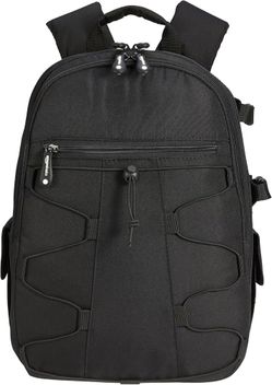 Amazon Basics Backpack for SLR Cameras and Accessories-Solid, Black (New)