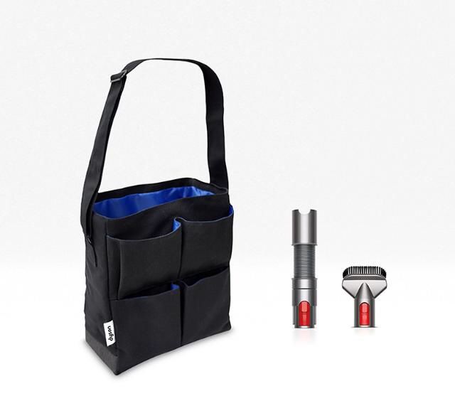 Dyson carry and clean kit.