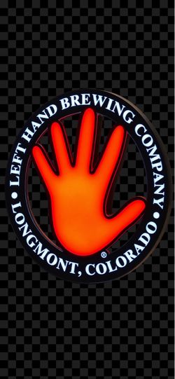 LED Left Hand Brewing Company Sign 24”