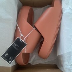 Nike Calm Slide - Women's Sz 6 - Terra Blush
