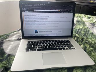 MacBook Pro 15 Inch O.B.O