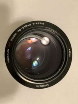 Minolta AF 70-210mm f4 (AKA Beer can)