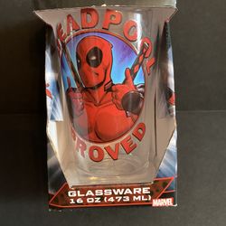 DeadPool 16 Oz Glassware