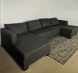 FREE DELIVERY (Luxury U-Shaped Sectional)