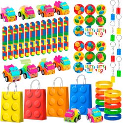 62pcs Building Block Birthday Party Favors (New, Unopened)