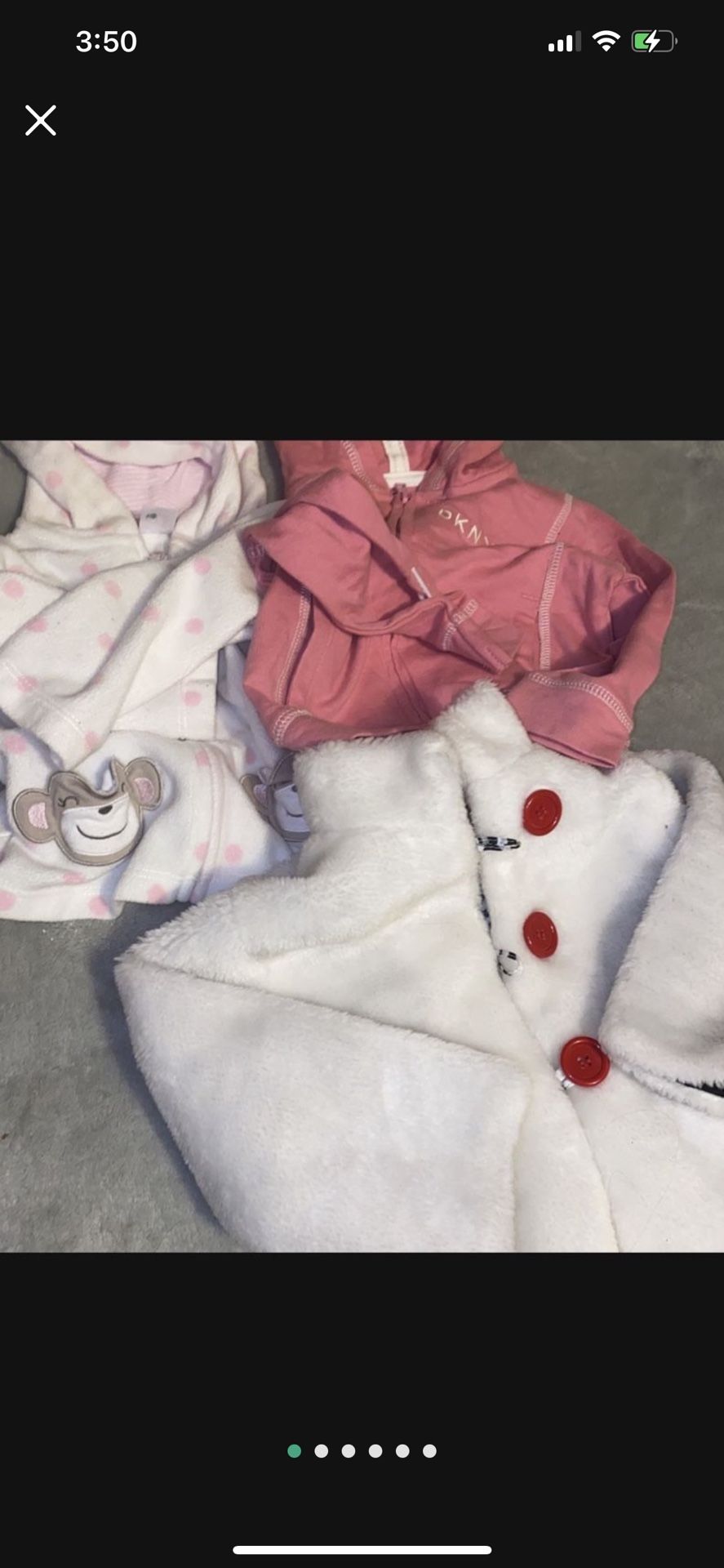 3 Like New Kids Hoodie Sweaters And A Jacket Size 12-18 Months