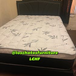 New Bed Frame Queen Size With Mattress 