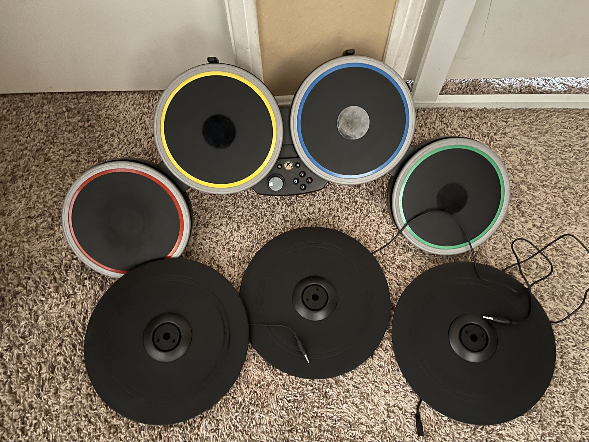 Xbox RockBand Drumset With Symbols