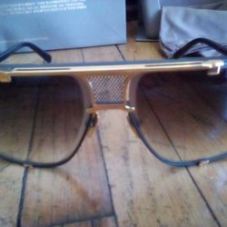 Dita Mach Five Authentic Gold Titanium Designer Sunglasses 