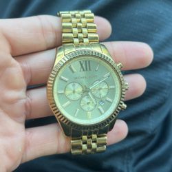 Gold Watch Michael Kors 