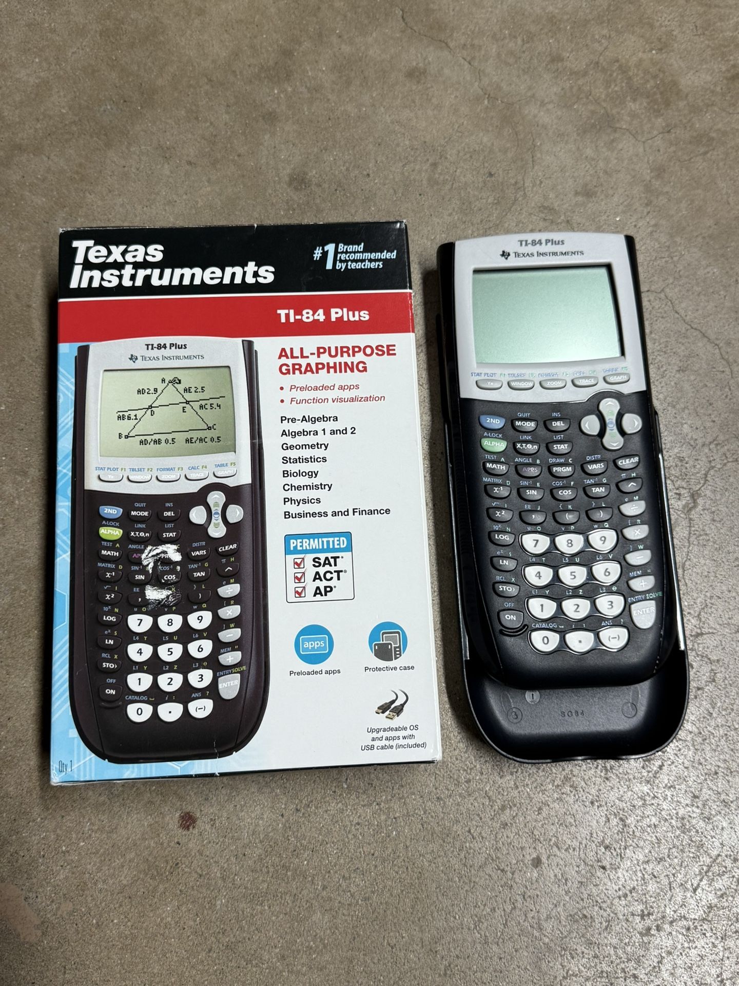 TI 84 Plus Graphics Calculator
