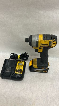 DeWalt quarter inch impact driver with battery and charger