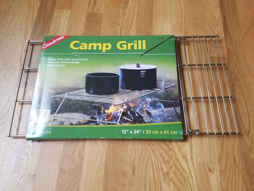 Brand new camp grill